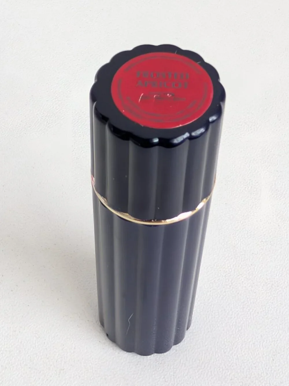 Estee Lauder Lipstick New ALL-DAY FROSTED APRICOT Blue Ribbed Tube Full Size